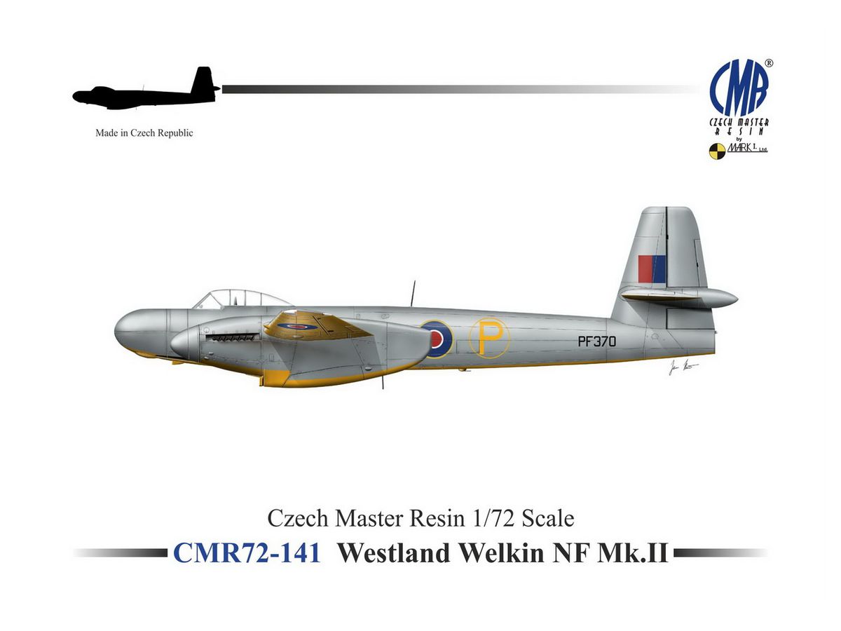 1/72 ウェストランド ウェルキン NF Mk.II 高高度複座夜間戦闘機