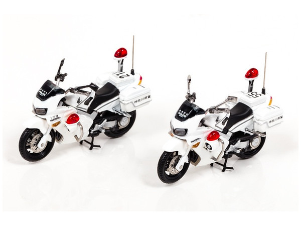1/43 ホンダ VFR800P 2002-2008 神奈川県警察交通取締用自動二輪車 (2台セット)