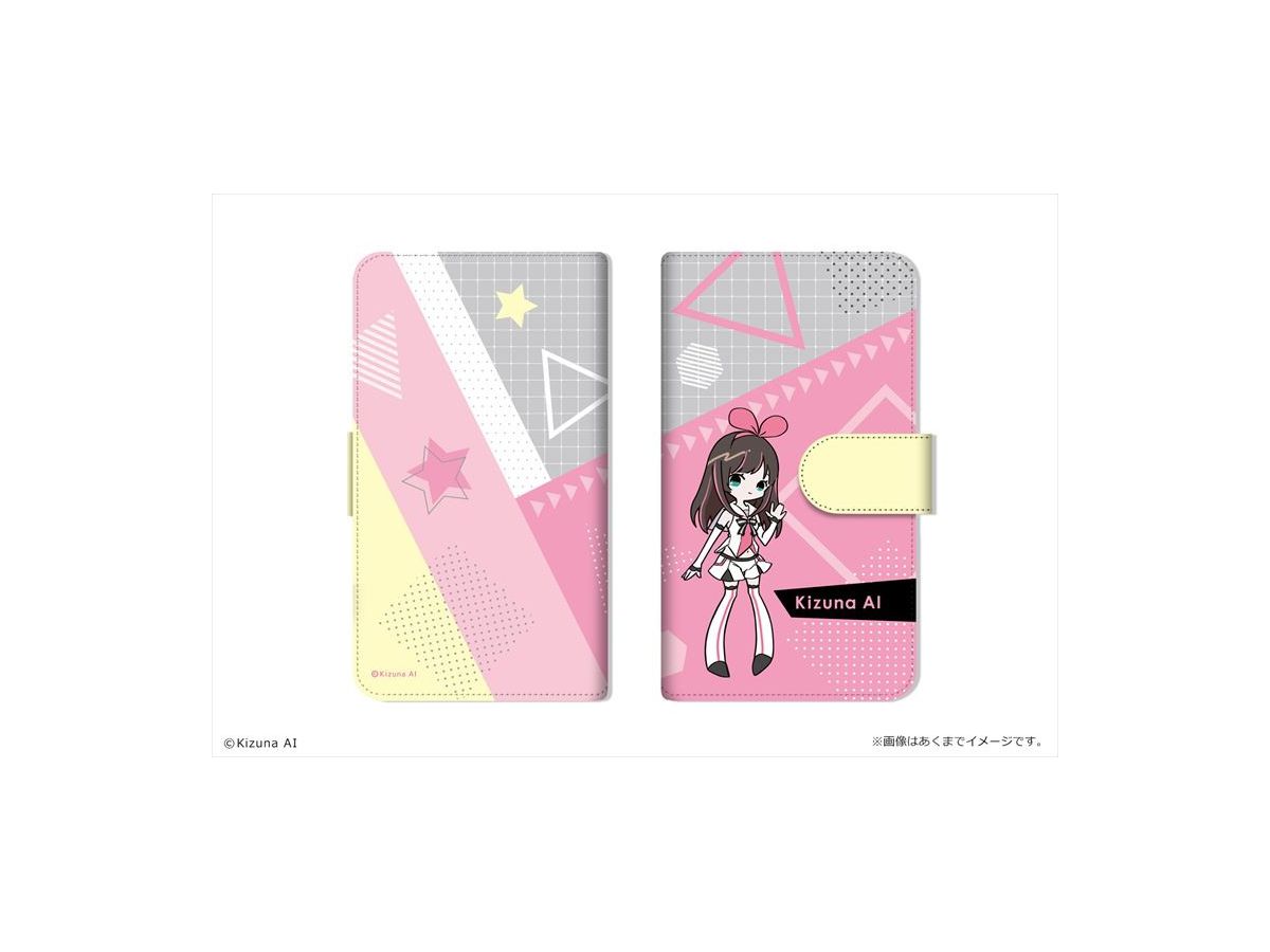 upd8 ダイアリースマホケース for マルチサイズ (L) 01 (キズナアイ)