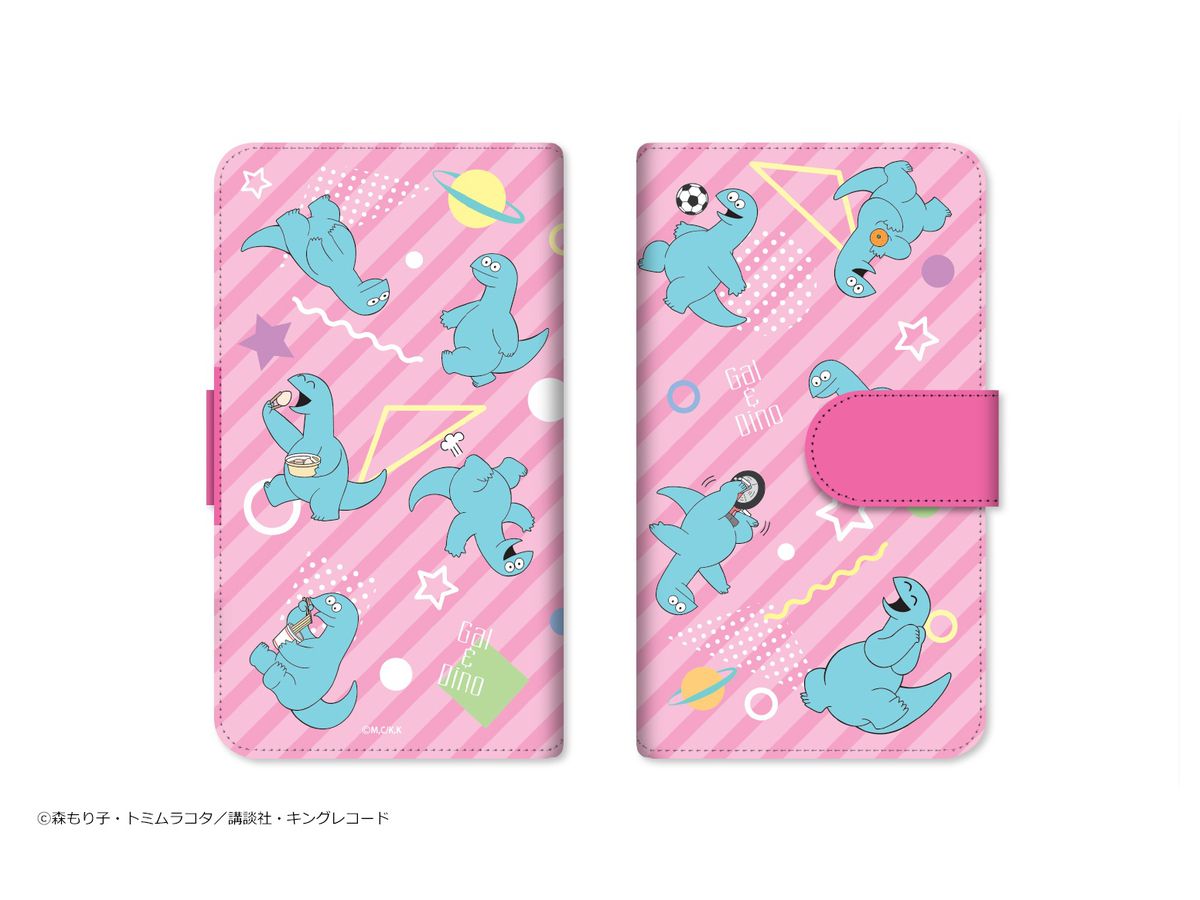 ギャルと恐竜 ダイアリースマホケース for マルチサイズ (L) 1