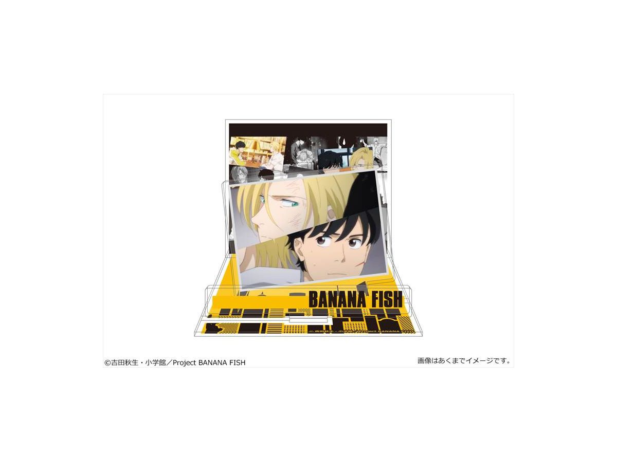 BANANA FISH アクリルジオラマスタンド 03 アッシュ & 英二