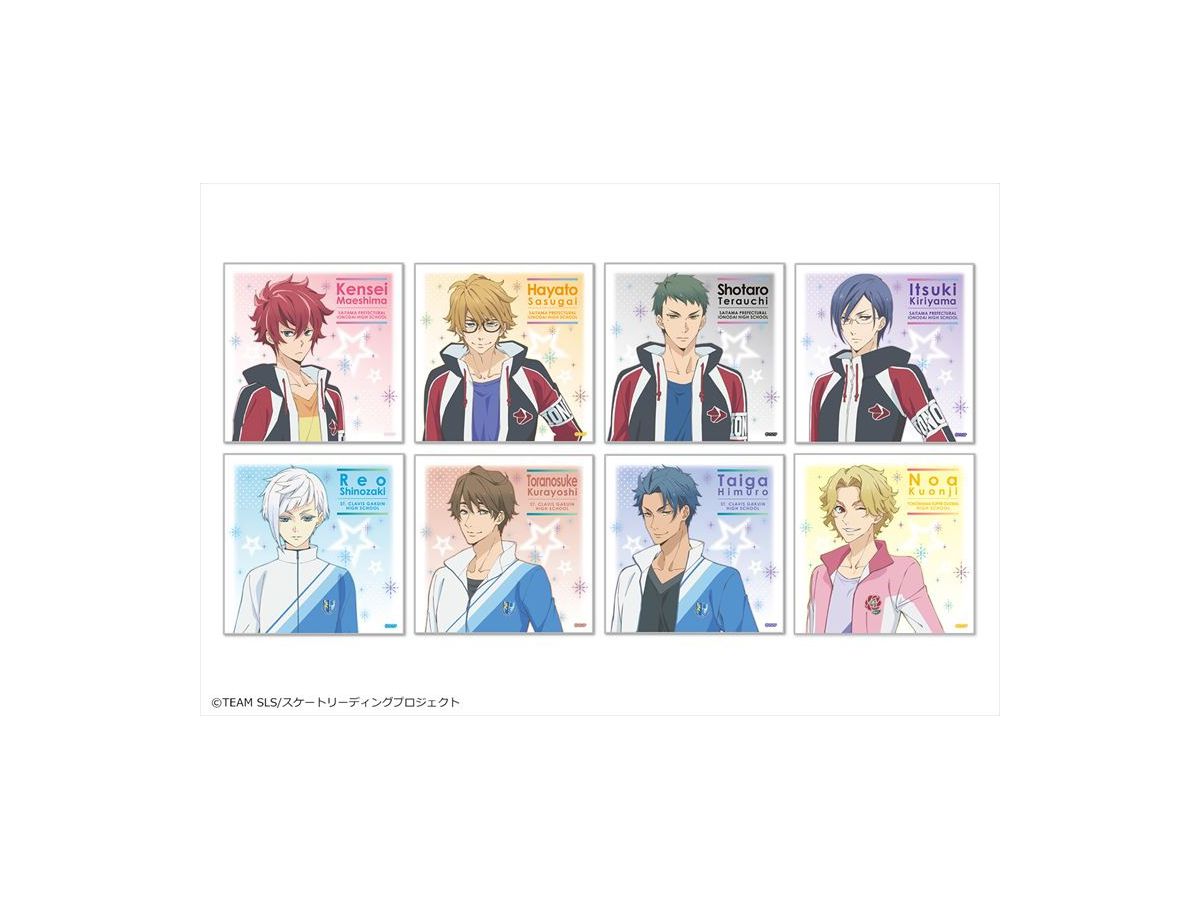 スケートリーディング スターズ トレーディングミニ立色紙 Vol1 1Box 8pcs