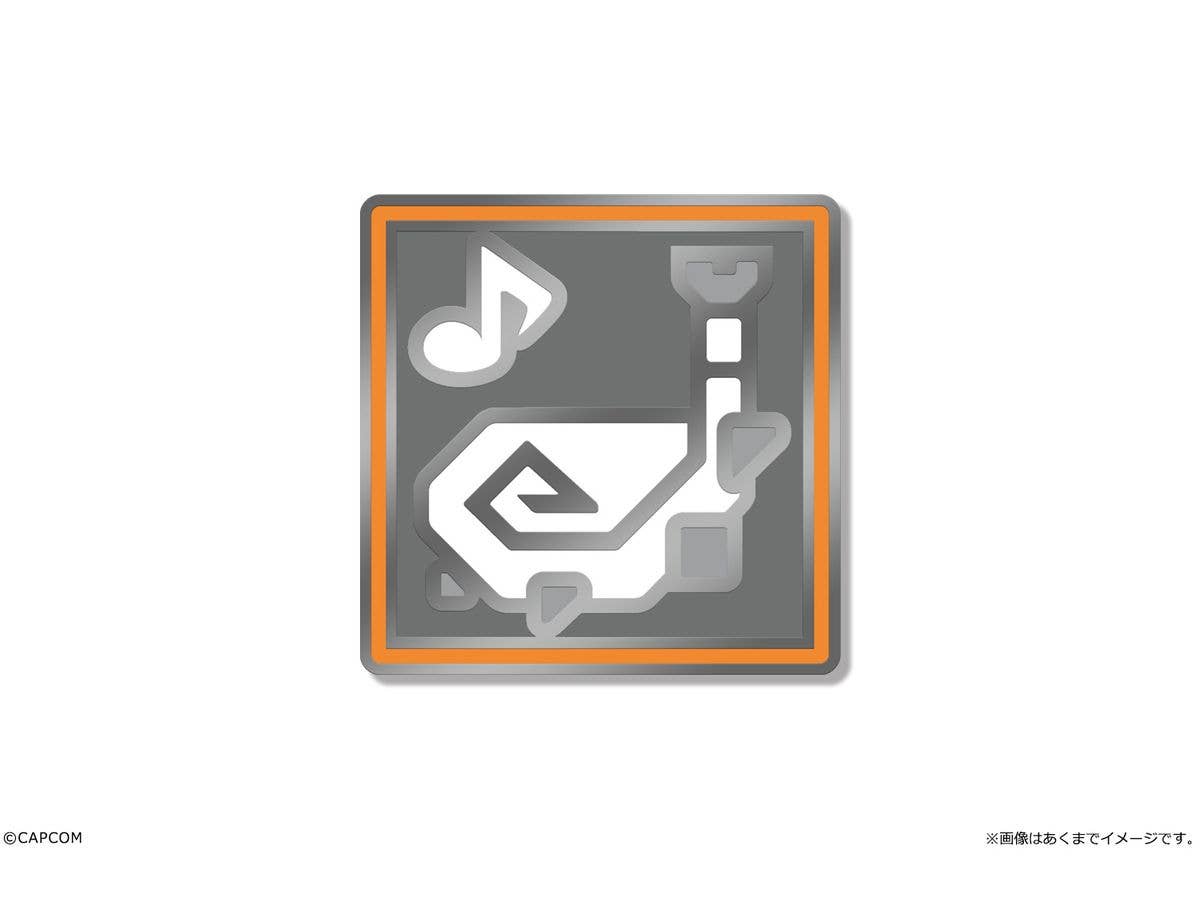 モンスターハンターワイルズ: メタルピンズ 06 狩猟笛