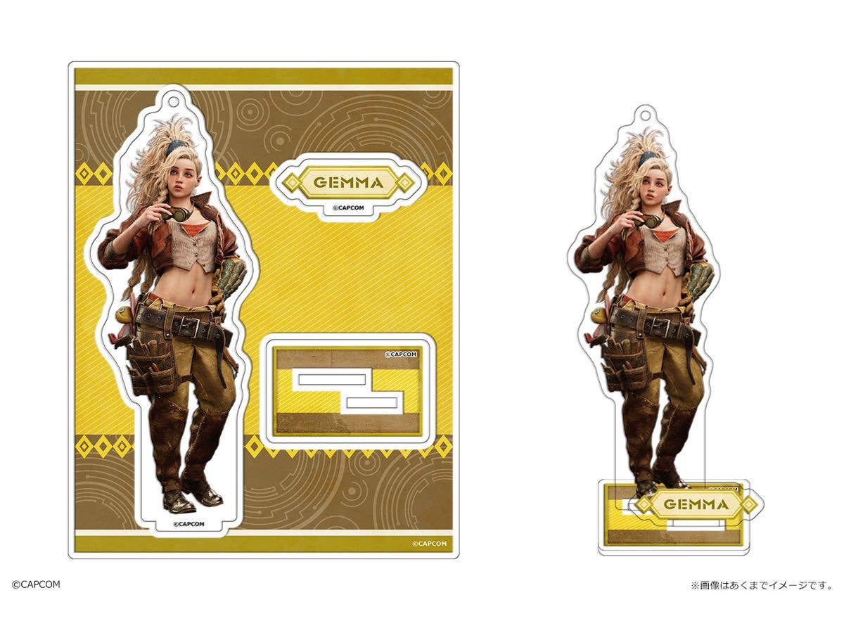 モンスターハンターワイルズ: アクリルフィギュア 02 ジェマ