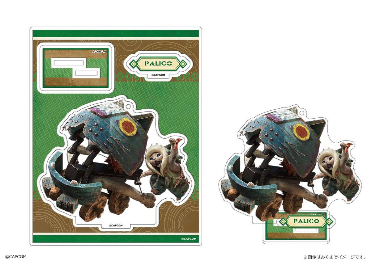 モンスターハンターワイルズ: アクリルフィギュア 12 オトモアイルー