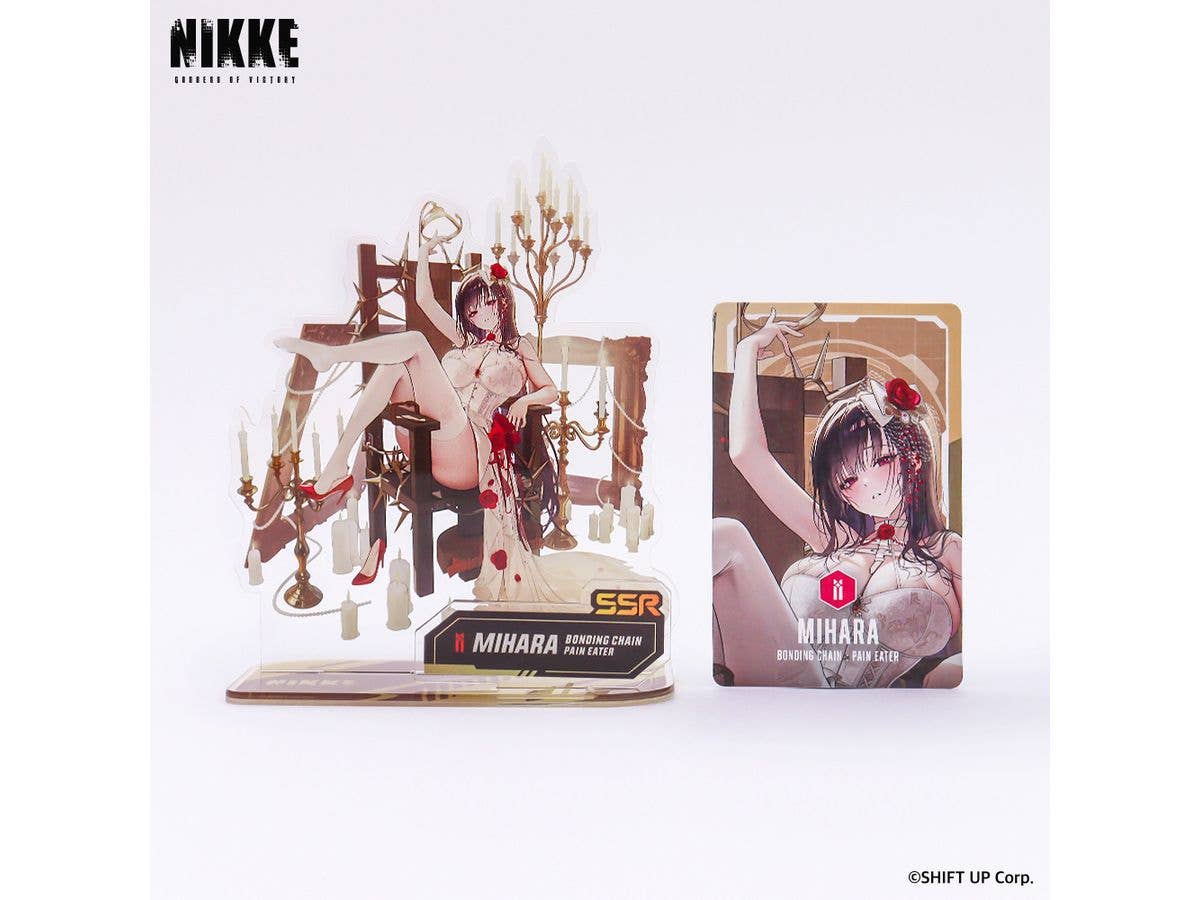 勝利の女神:NIKKE アクリルスタンド&フォトカード ミハラ