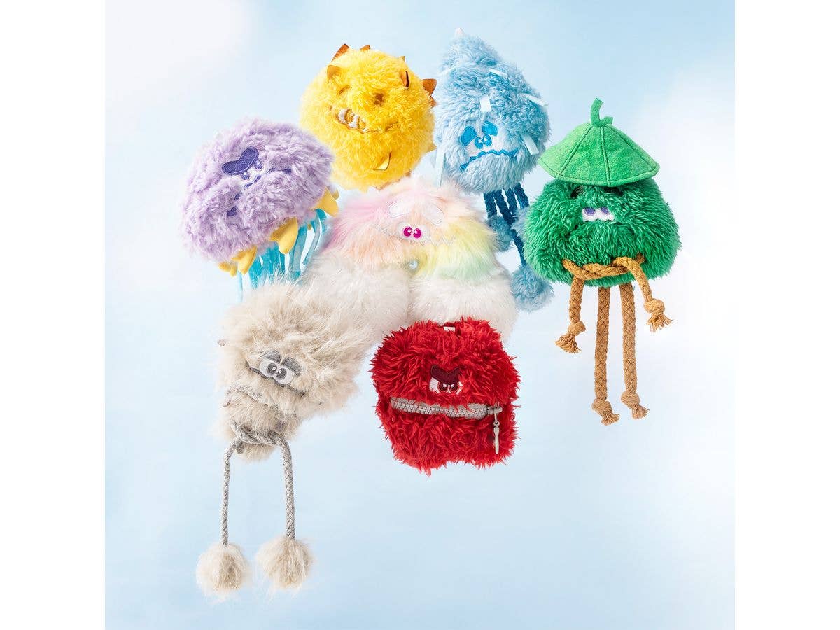 Fluffball もじゃもじゃ気象庁シリーズ トレーディングプラッシュ 1Box 6pcs