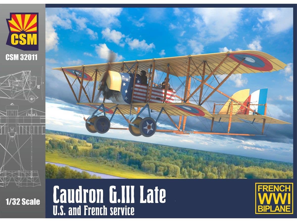 1/32 コードロン G.III  偵察機 (後期型) アメリカ & フランス