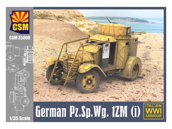 1/35 ドイツ軍 Pz.Sp.Wg. 1ZM(i)装甲車