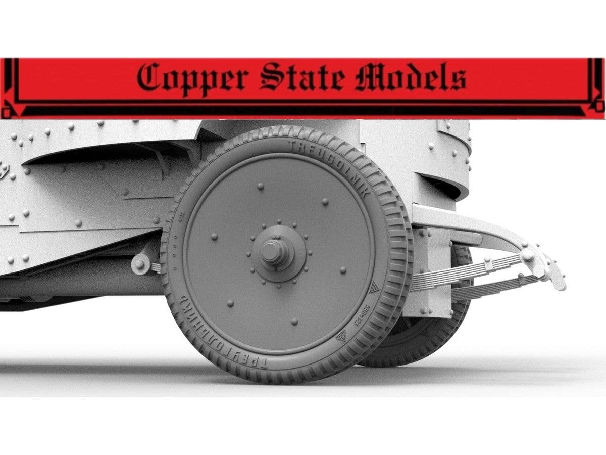 1/35 トレウゴリニク "エルカ"ヘリンボーントレッドタイヤ (COP35012後輪用、2個入り)