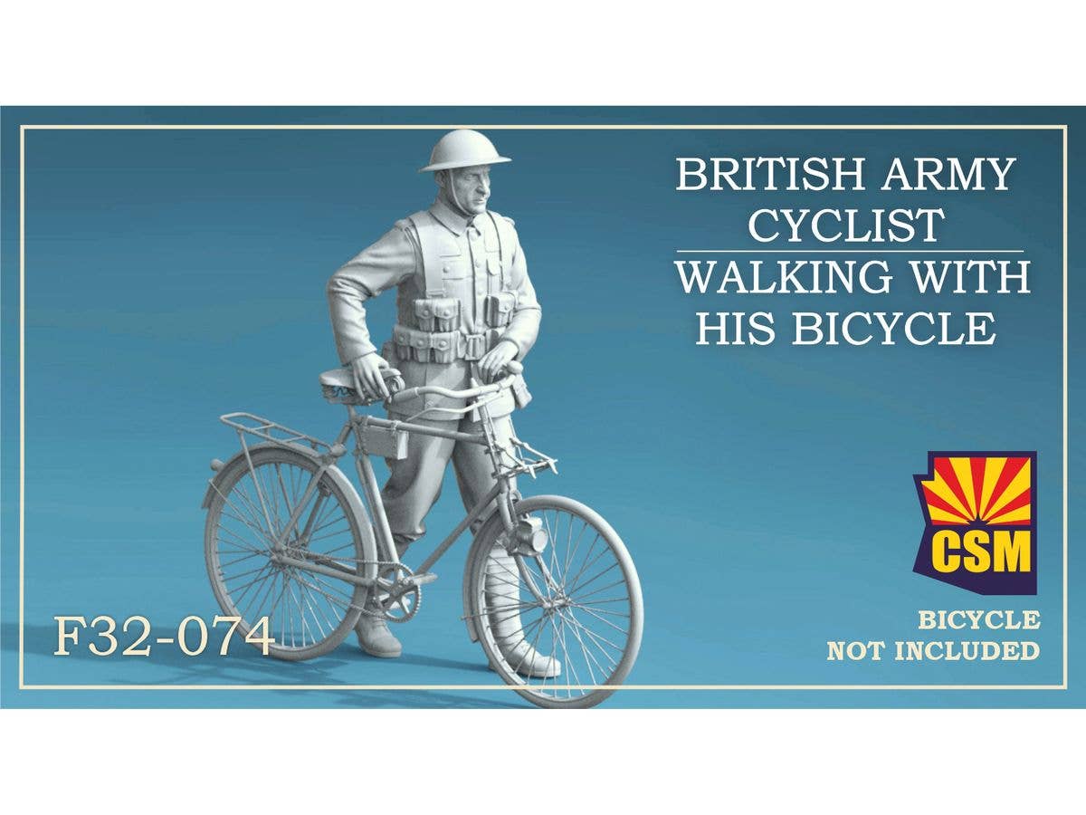 1/32 WW.I イギリス軍自転車ライダー 2