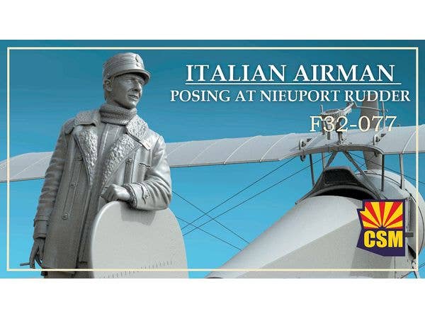 1/32 WW.I イタリア空軍 ニューポールパイロット 1