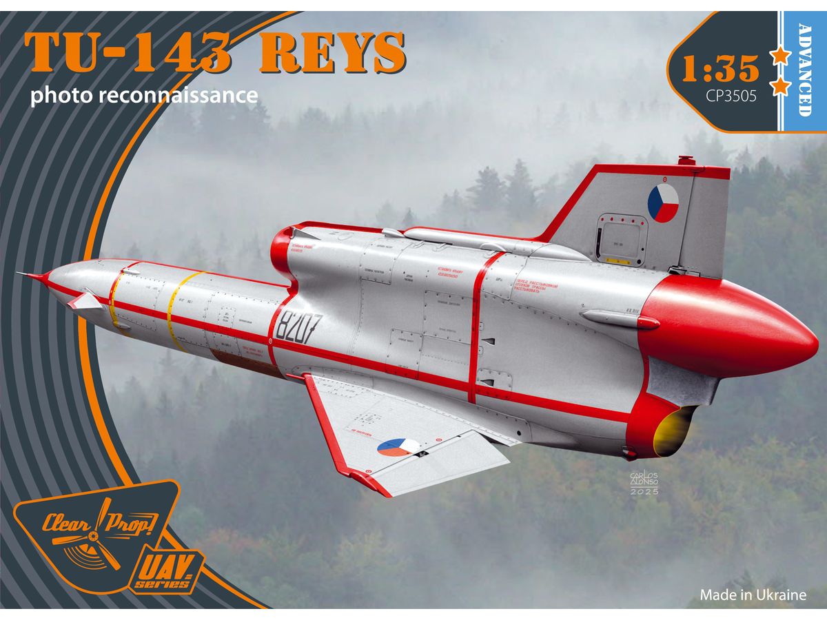 1/35 Tu-143 レーイス 無人偵察機 フィルムカメラ装備型