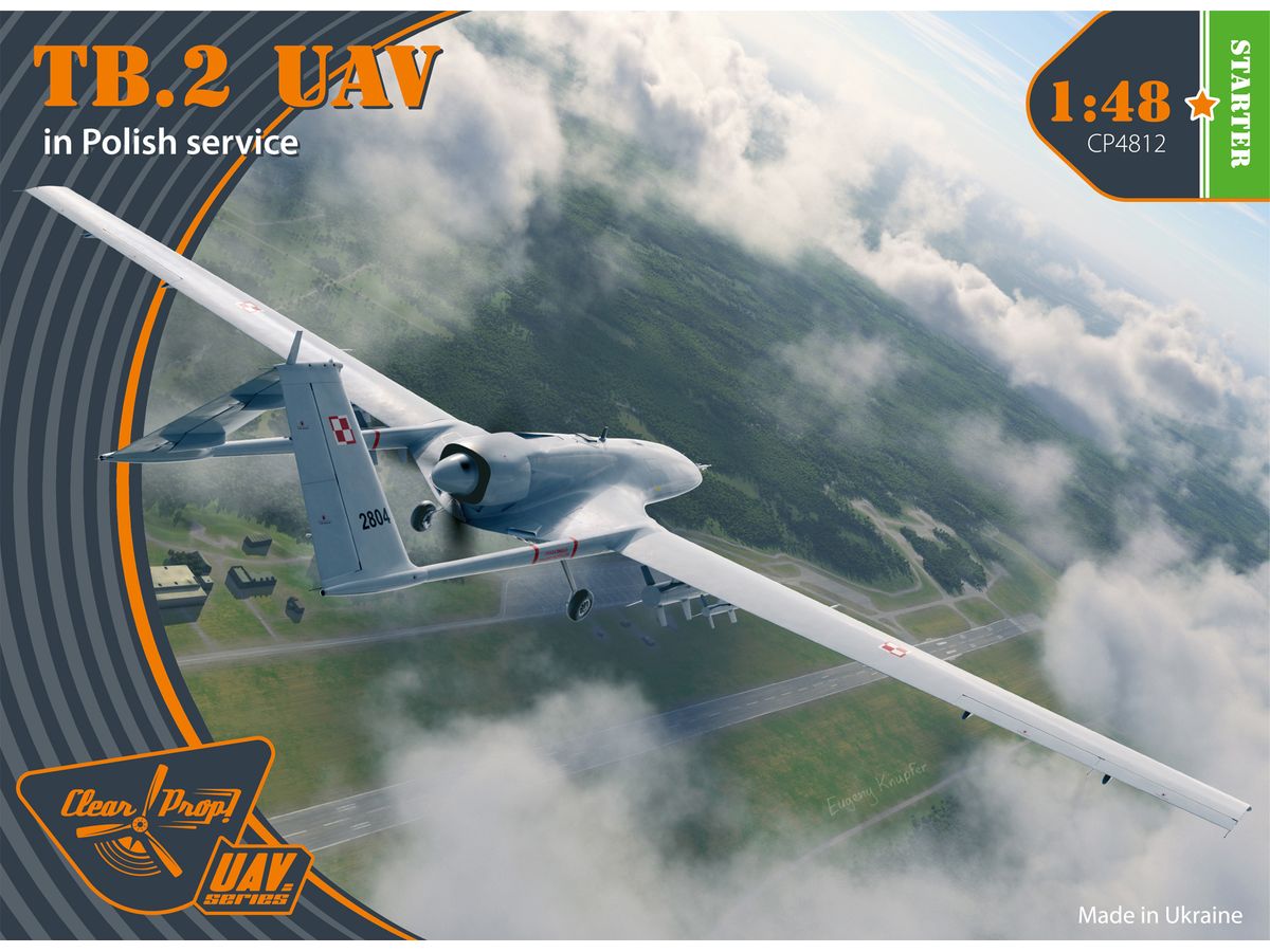 Amazon | クリアープロップ 1/48 ウクライナ軍 TB2 バイラクタル
