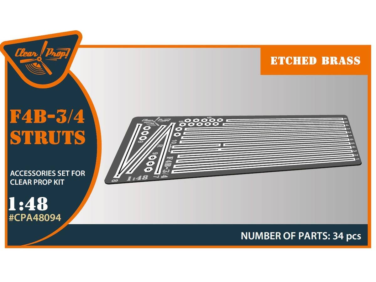 1/48 F4B-3/4 張り線セット (クリアープロップ!用)