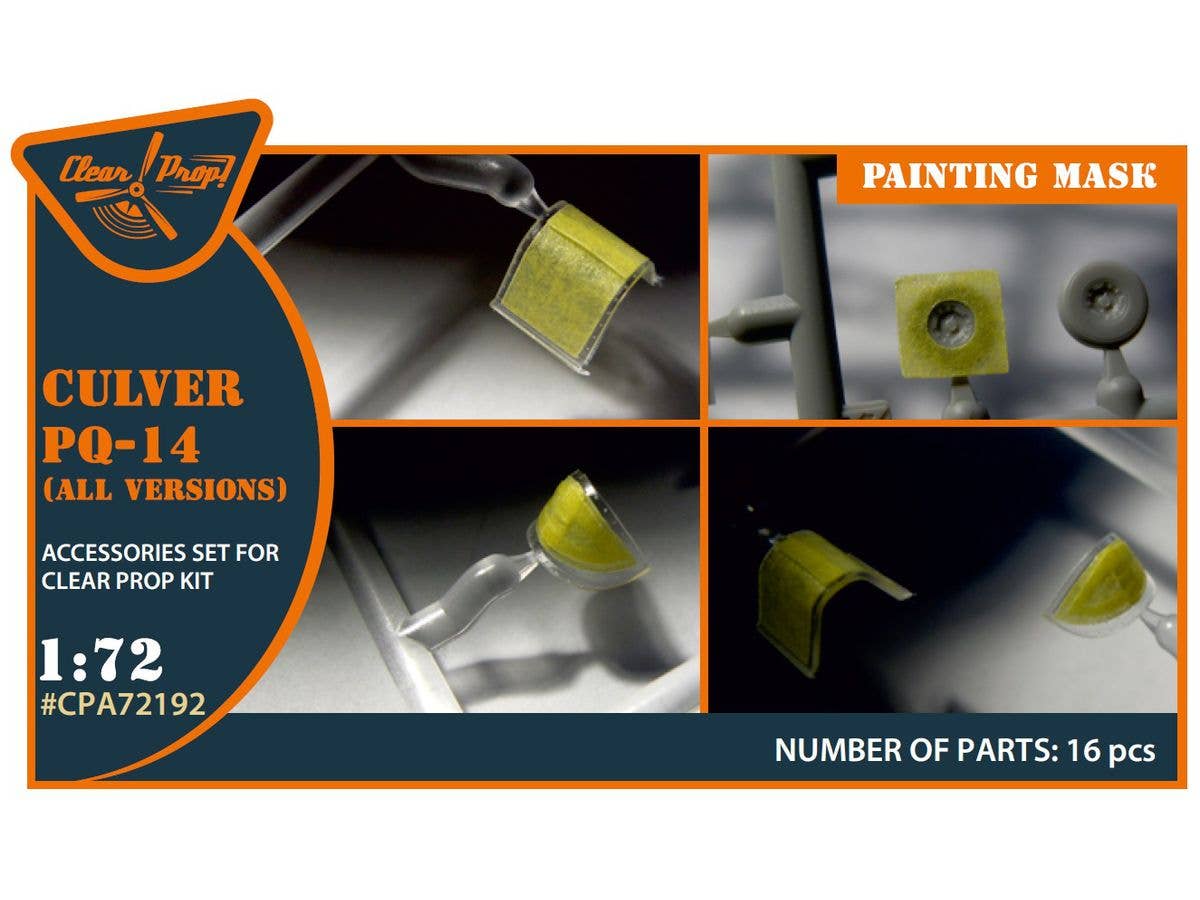 1/72 カルヴァー PQ-14塗装マスクシール (クリアープロップ!用)