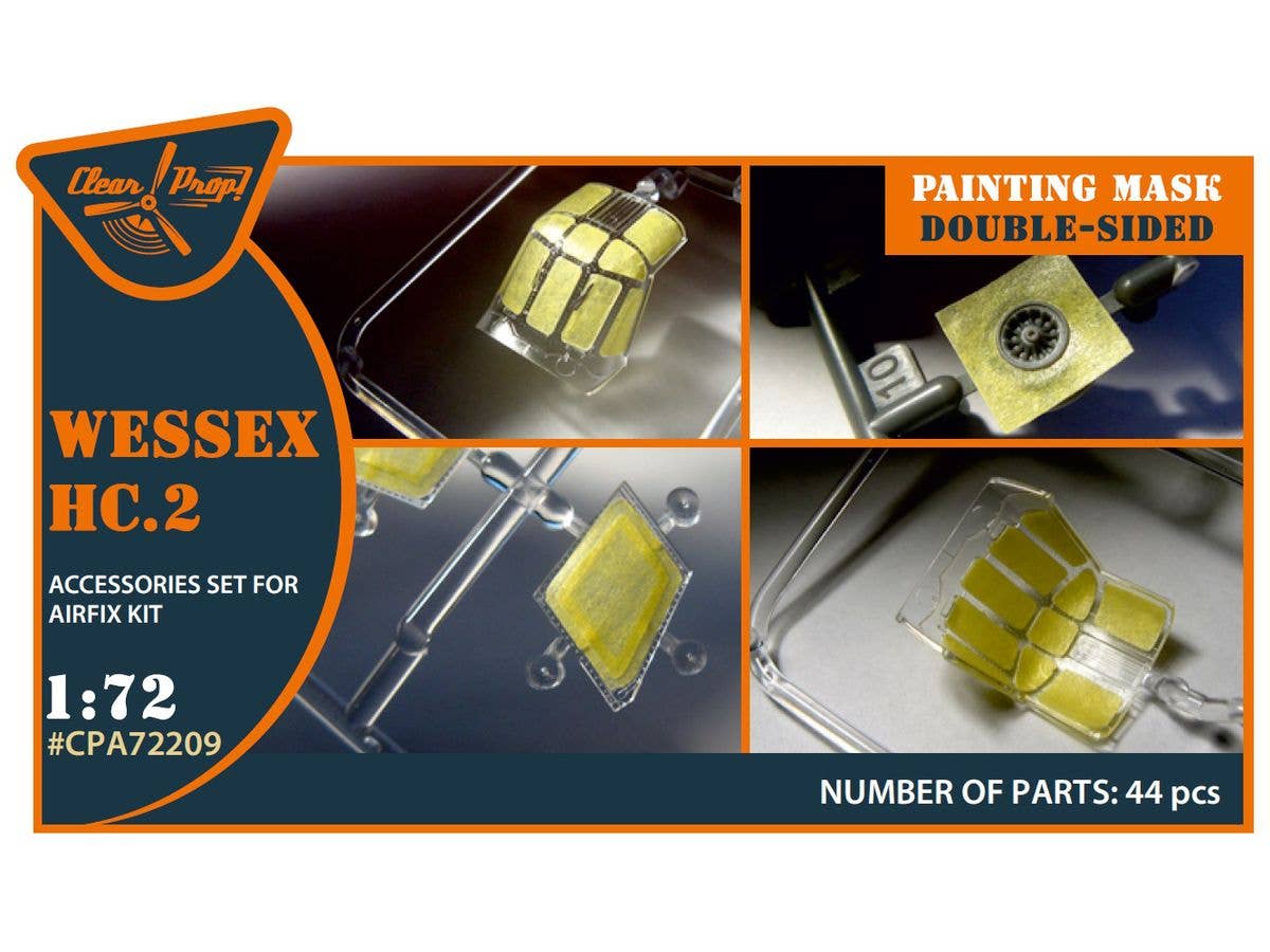 1/72 ウェストランド ウェセックス HC.2 両面マスクシール (エアフィックス用)