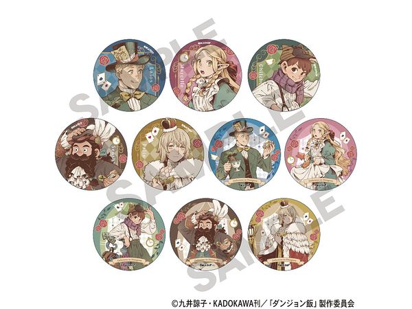 ダンジョン飯: トレーディング缶バッジ 童話 1Box 10pcs