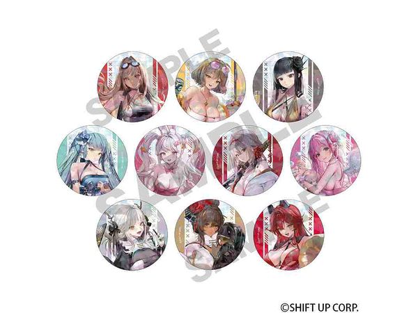 勝利の女神:NIKKE: トレーディングホログラム缶バッジ 1Box 10pcs