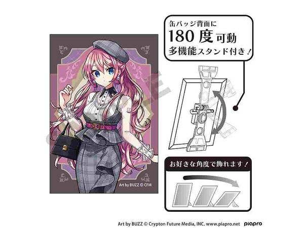 初音ミク アート缶バッジ 巡音ルカ レトロ 神戸2025