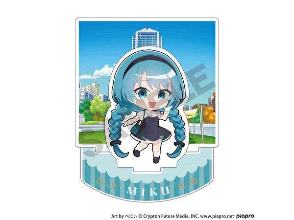初音ミク ジオラマアクリルスタンド 初音ミク レトロ 神戸2025 ミニキャラ