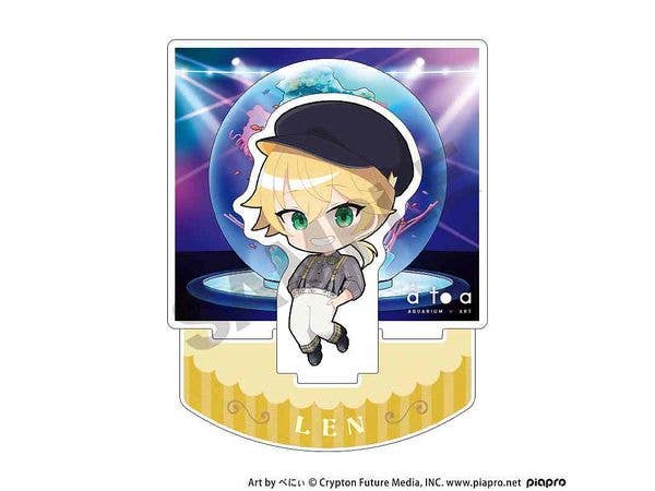 初音ミク ジオラマアクリルスタンド 鏡音レン レトロ 神戸2025 ミニキャラ