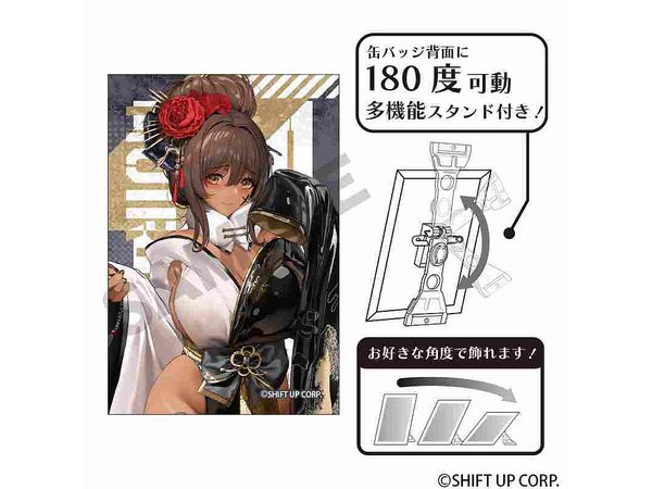 勝利の女神:NIKKE: アート缶バッジ ノワール