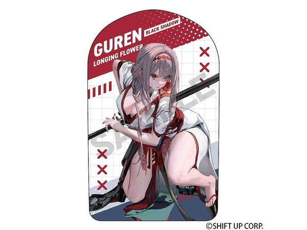 勝利の女神:NIKKE: ミニクッションスタンド 紅蓮 : ブラックシャドウ