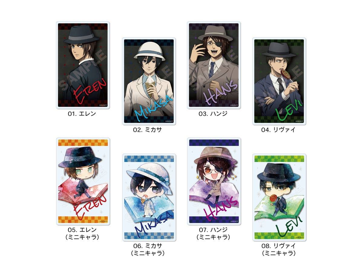 進撃の巨人 The Final Season: アクリルカード / 01 1Box 8pcs