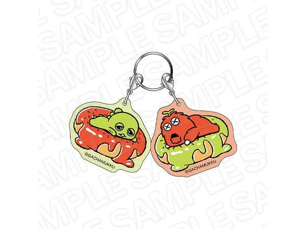 ガチャピン・ムック: なかよしキーチャーム ドーナツ COFFEE ver.