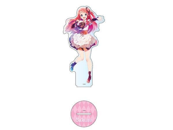 劇場版 ゾンビランドサガ ゆめぎんがパラダイス: デカアクリルスタンド PALE TONE series 源 さくら ゴシック ver.