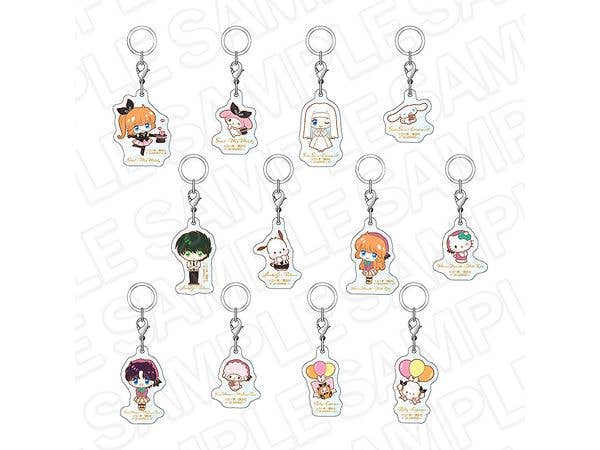 怪盗セイント・テール x サンリオキャラクターズ: アクリルチャーム(ランダム)