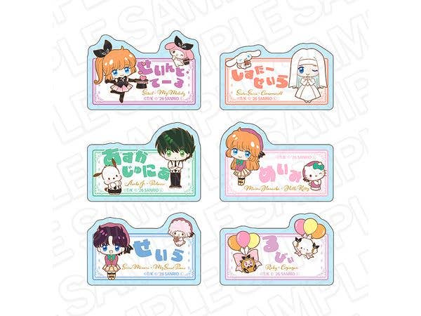 怪盗セイント・テール x サンリオキャラクターズ: おなまえバッジ(ランダム)