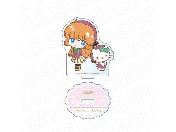 怪盗セイント・テール x サンリオキャラクターズ: アクリルフィギュア 羽丘芽美 x ハローキティ