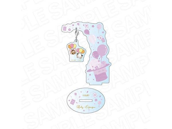 怪盗セイント・テール x サンリオキャラクターズ: ふらふらアクリルスタンド ルビィ x こぎみゅん