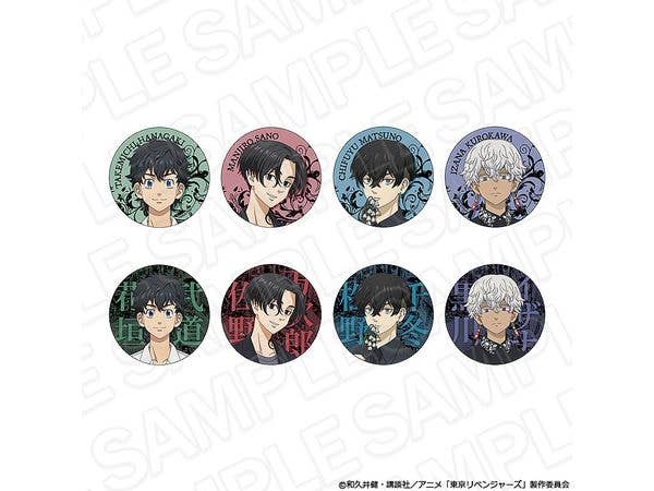 TVアニメ 東京リベンジャーズ: カンバッジ(ブラインド) flower ver. 1Box 8pcs