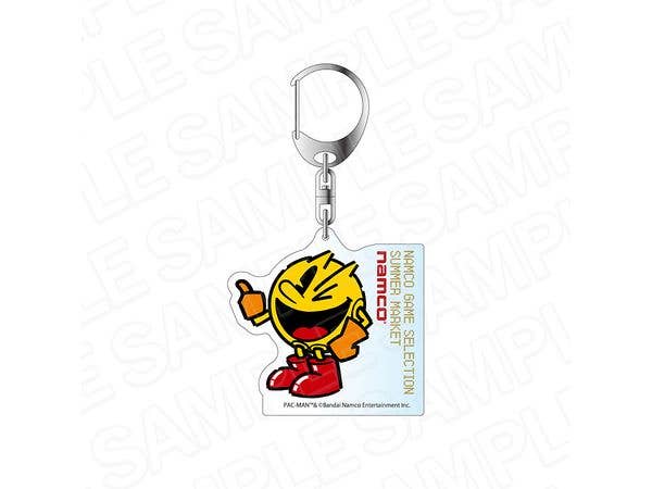 ナムコ ゲームセレクション サマーマーケット: アクリルキーホルダー パックマン