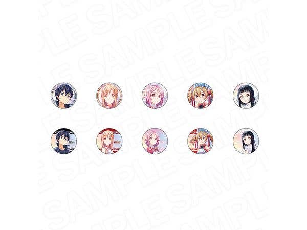 ソードアート・オンライン: カンバッジ(ランダム) crayon painting ver. 1Box 10pcs