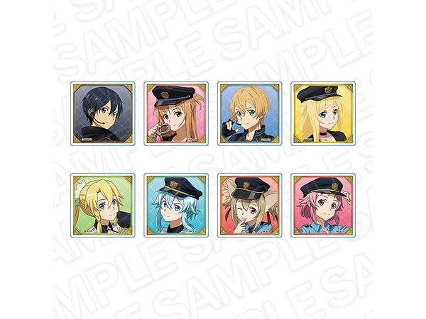 ソードアート・オンライン: アクリルブロック(ランダム) 怪盗/警察 ver. 1Box 8pcs