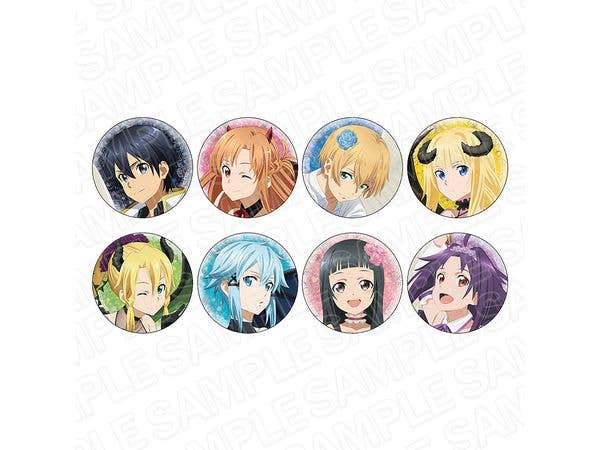 ソードアート・オンライン: カンバッジ(ランダム) 天使/悪魔 ver. 1Box 8pcs