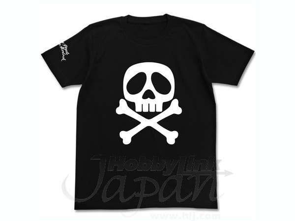 ハーロック スカル T シャツ ブラック L