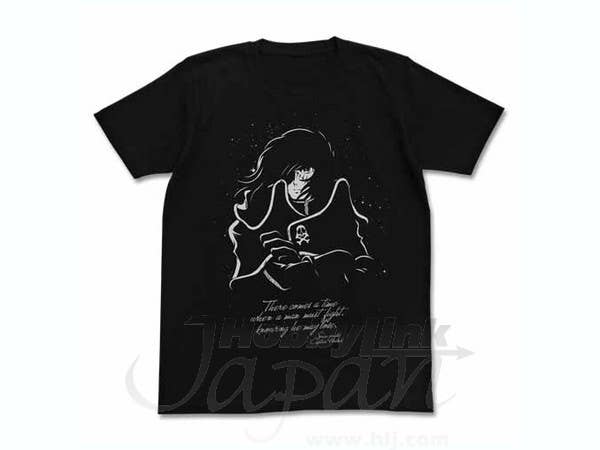 ハーロック T シャツ ブラック M