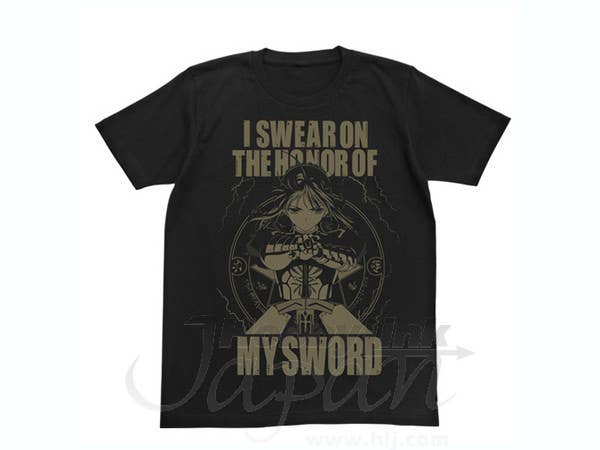 セイバー T シャツ ブラック M