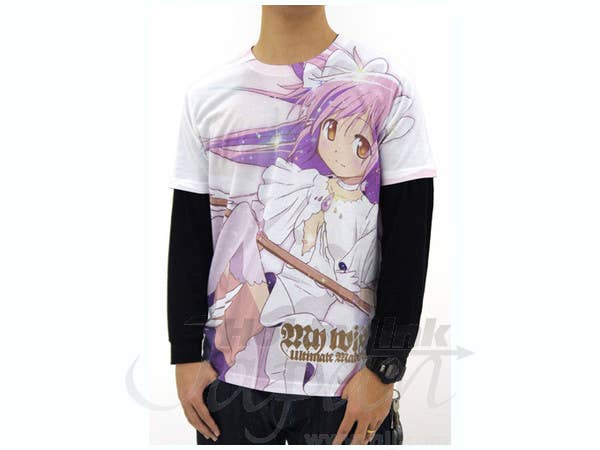 アルティメットまどか フルグラフィック T シャツ ホワイト M