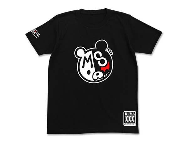 ダンガンロンパ1・2 モノクマソフトTシャツ ブラック S