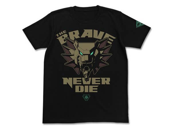 勇者王ガオガイガー 勇者王の証 Tシャツ BLACK L