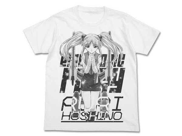 機動戦艦ナデシコ TV版 ホシノ・ルリ Tシャツ WHITE XL