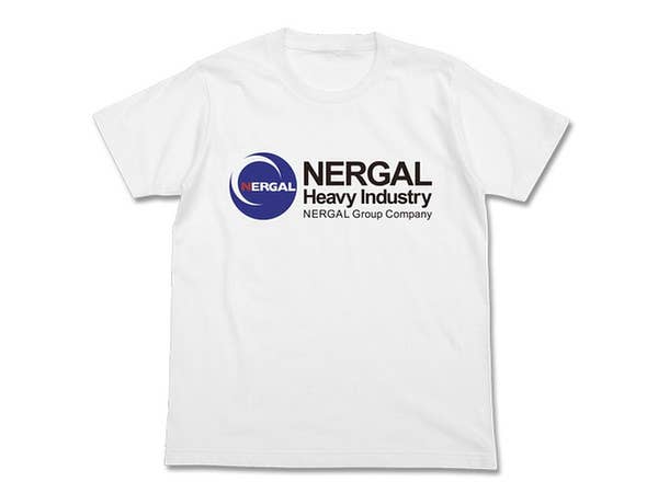 機動戦艦ナデシコ ネルガル重工 Tシャツ WHITE L