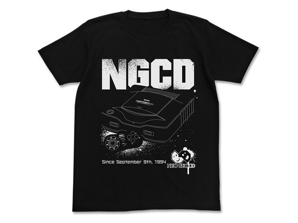 NEOGEO: NEOGEO CD Tシャツ/BLACK-L