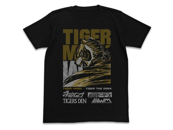 タイガーマスクW: タイガーマスクW Tシャツ BLACK M